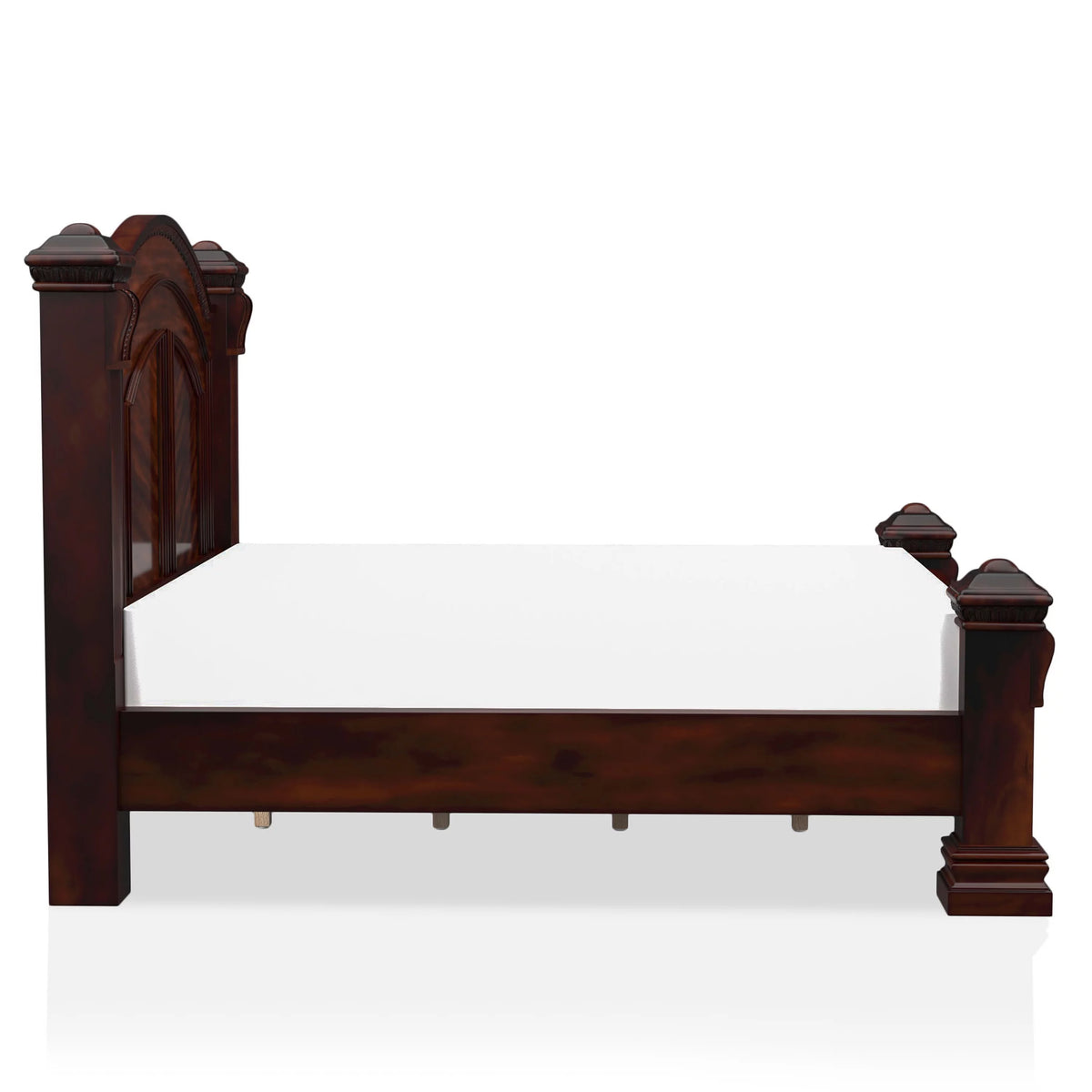 3-Piece Solid Wood Bedroom Set Eastern King U457097