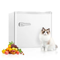 Mini Upright Freezer Compact Refrigerator Red D946812