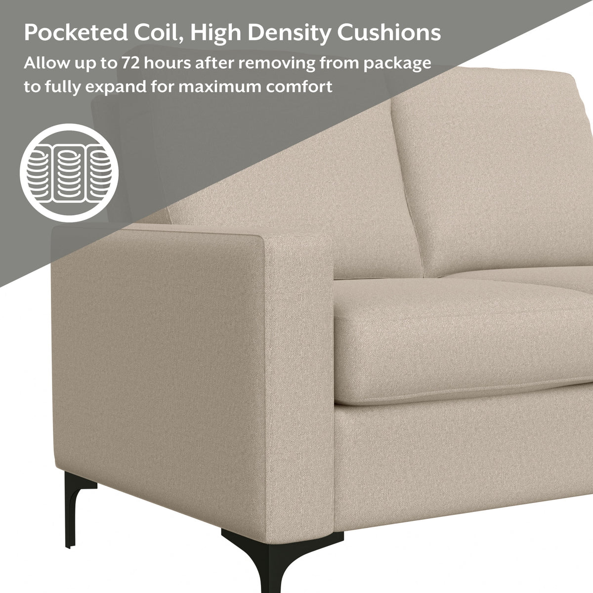 Upholstered Loveseat S75716