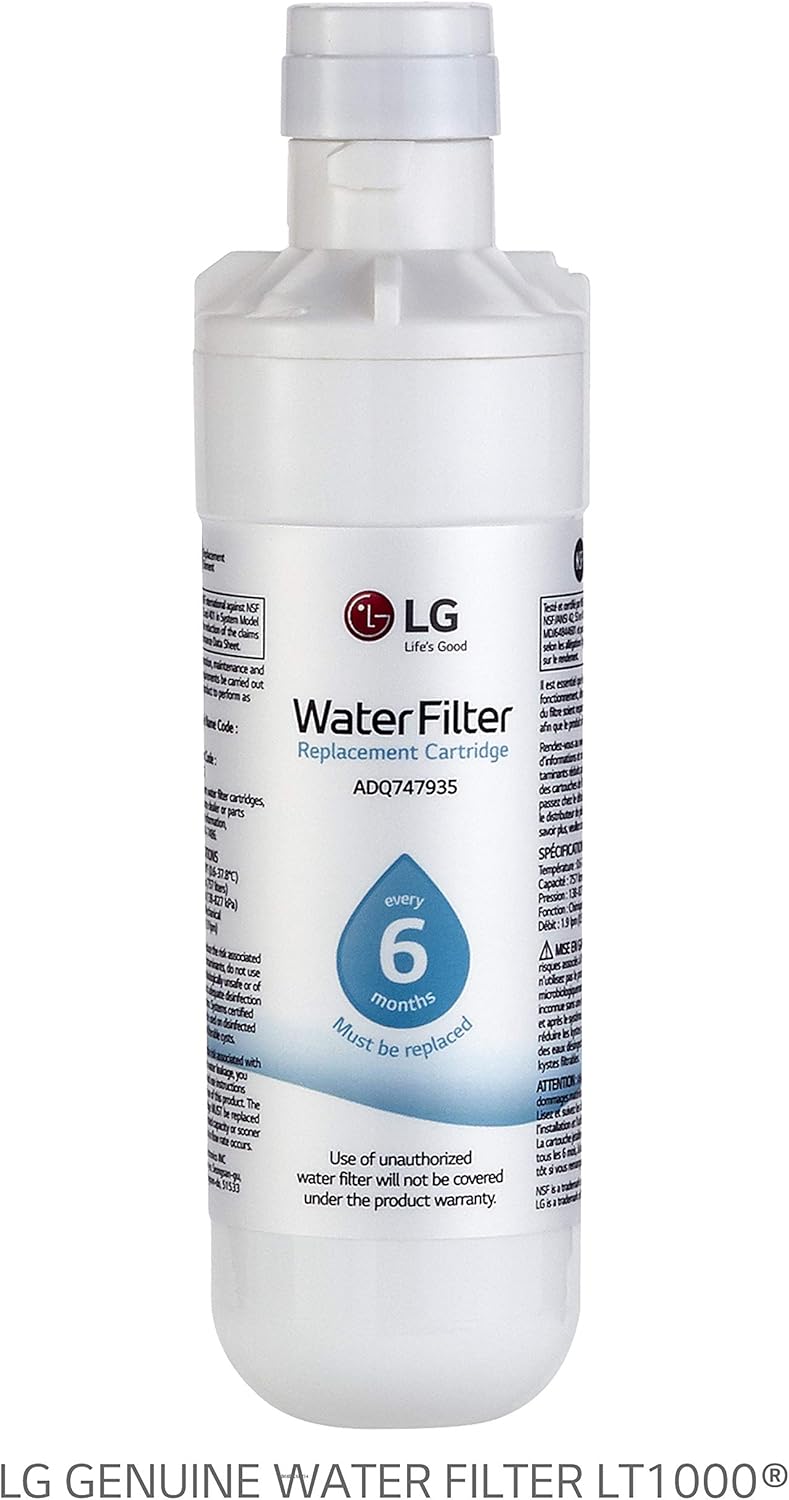 Refrigerator Replacement Water Filter, 3 Count W407