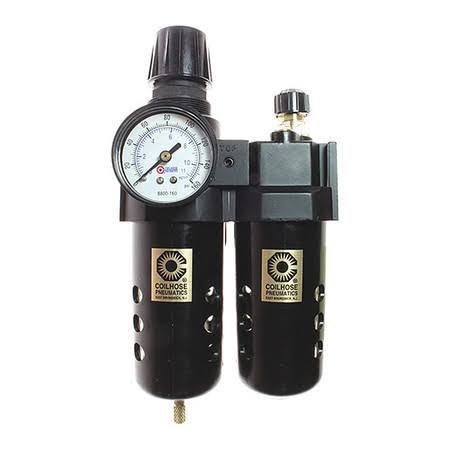 3/8x22 Filter/Regulator Lubricator with Gauge Y26621