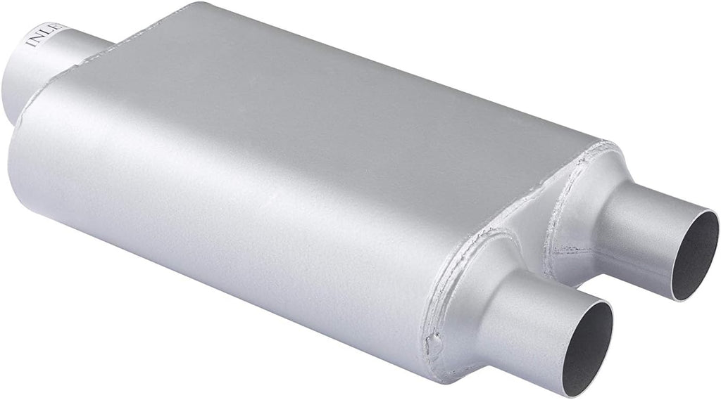 Dual Chamber 3 inch inlet 2.25 inch outlet Muffler Pack of 2 K226