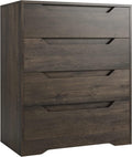 White 4 Drawer Wood Dresser L295479