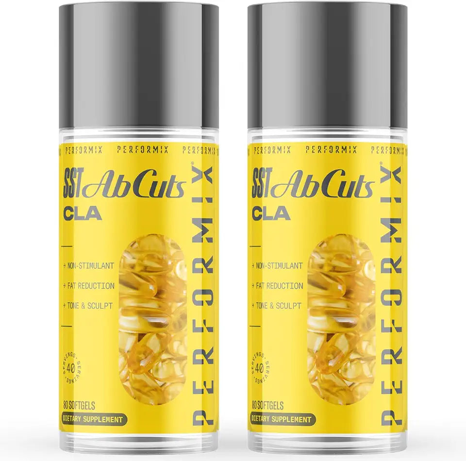 CLA 1,000 mg Safflower Oil Omega 3 Flax Seed Vitamin E 160 Softgels N947911