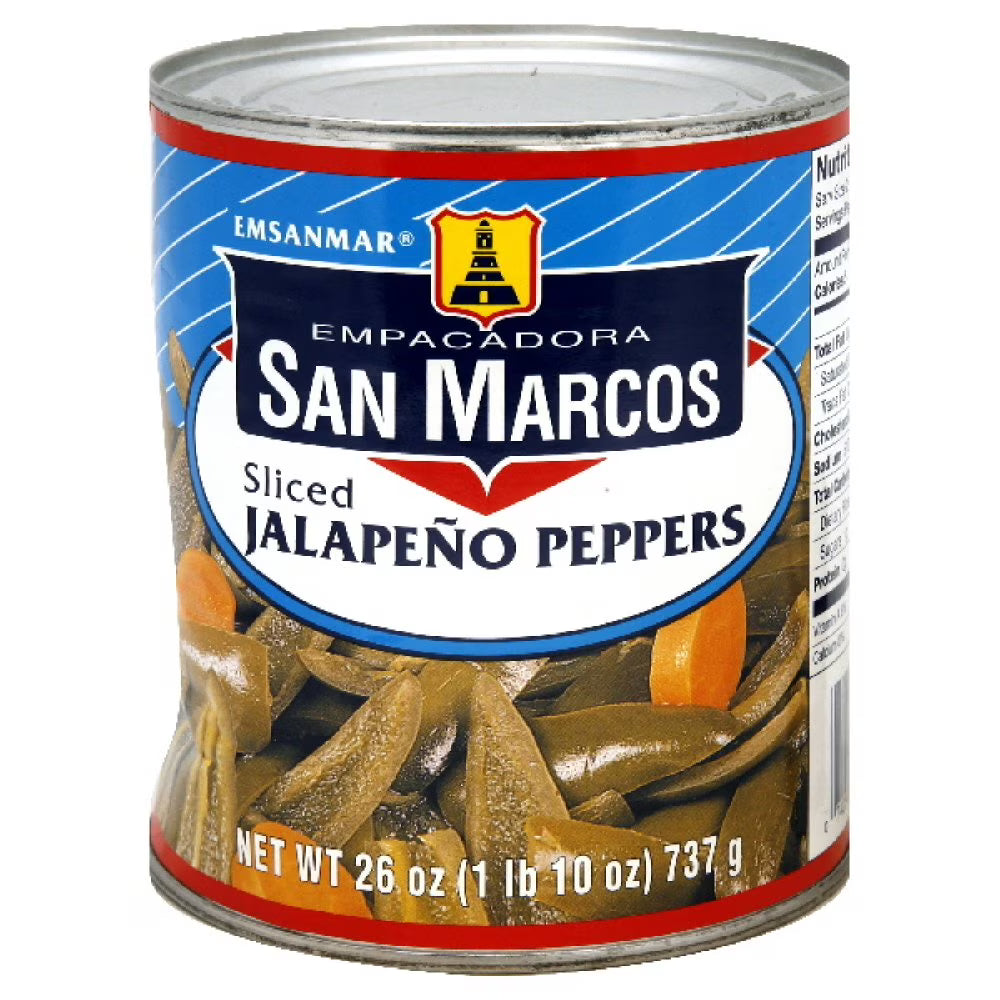 Sliced Jalapeno Tin, 26-ounces (Pack of 16) G79447
