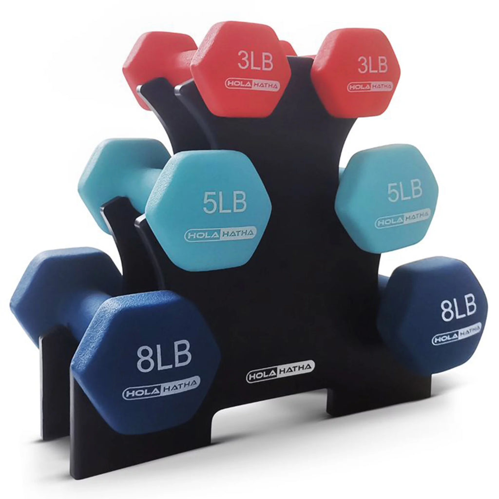 Dumbbell Weight Set with Storage Rack Z863