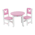 18 Inch Doll Kitchen Table and 2 Chair Dining Set A351