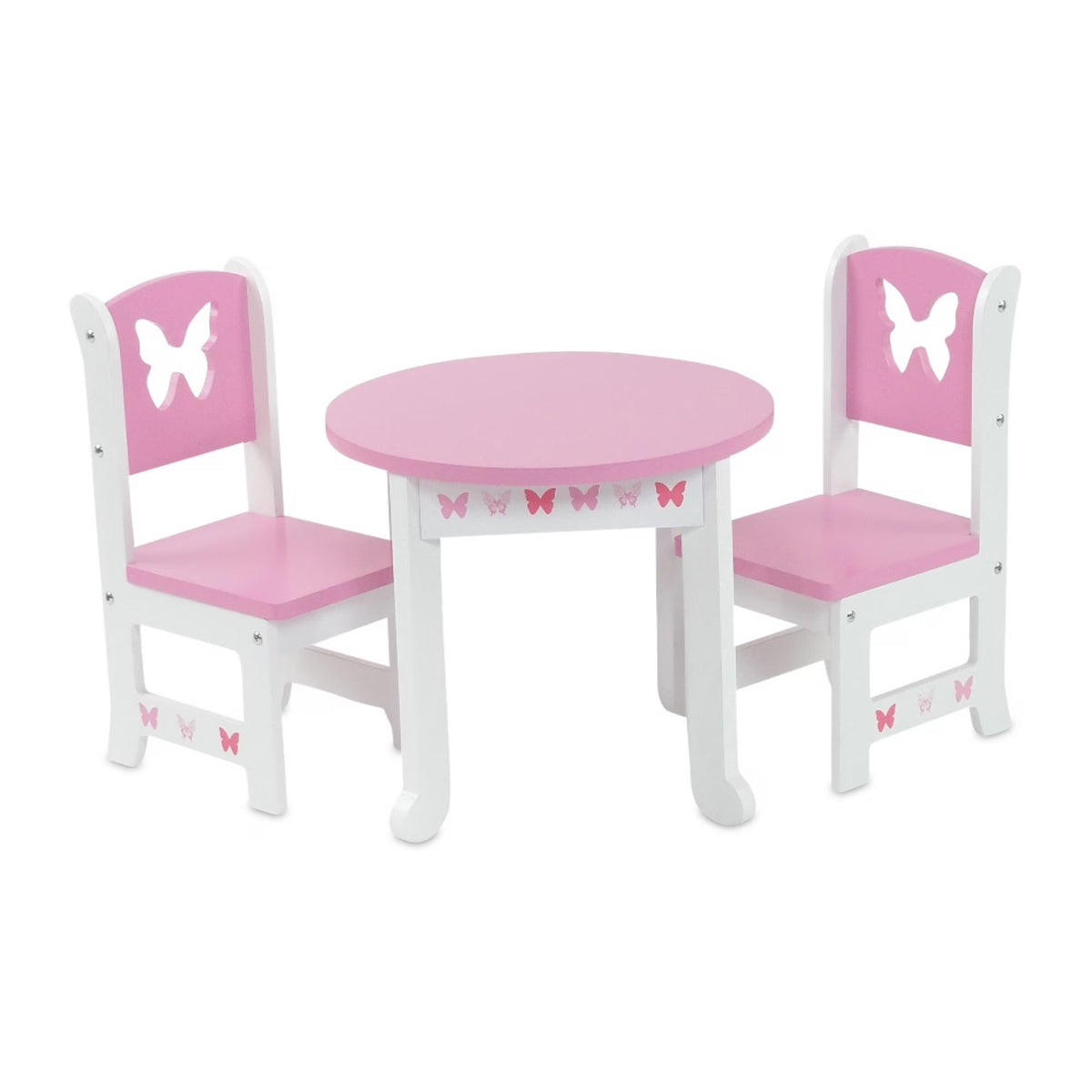 18 Inch Doll Kitchen Table and 2 Chair Dining Set A351