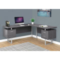 L Shape Computer Desk with Storage Drawers G6522
