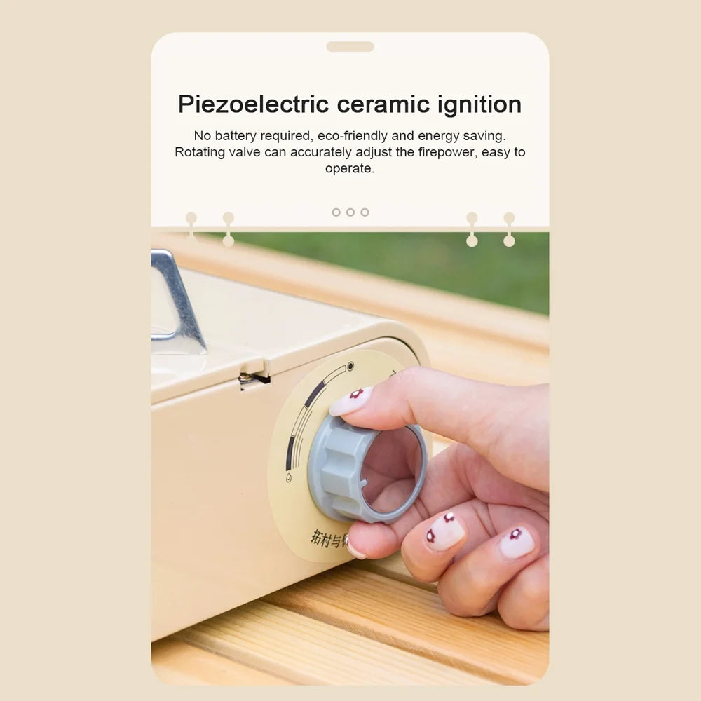 Cassette Portable Gas Butane 2500W with Piezo Ignition G562