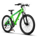 24 Green Aluminum Mountain Bike with Disc Brakes J1247