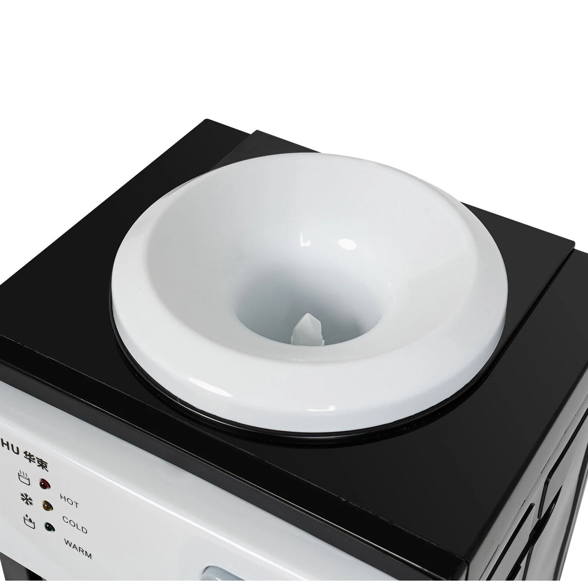 Top Loading Water Cooler Water Dispenser, 3 Temperature Settings, Black G382460