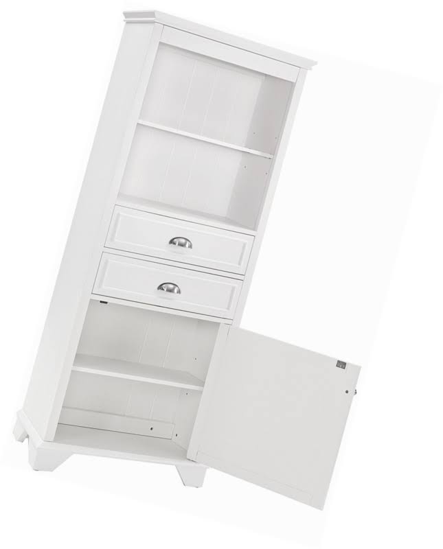 White Bathroom Cabinet I535