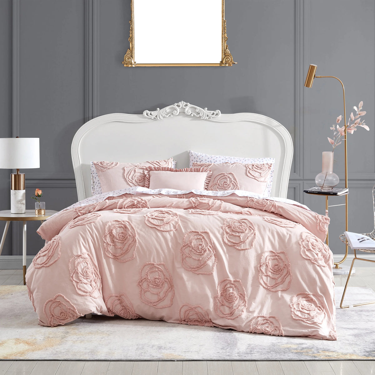 Pink Full/Queen Duvet Cover Set E82884