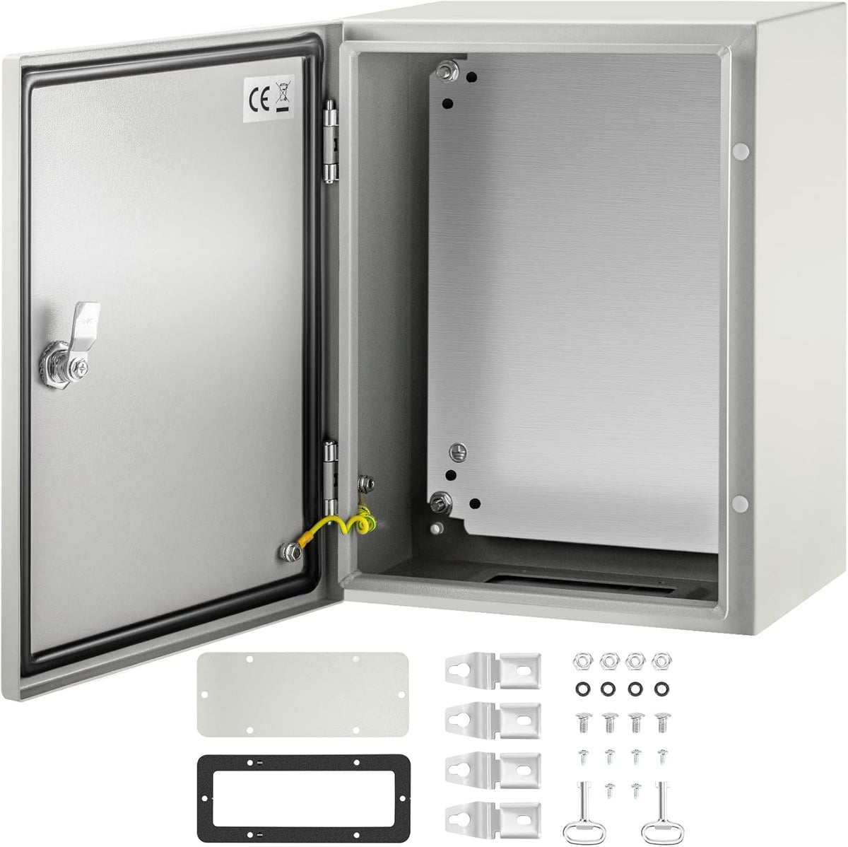 20 x 16 x 8'' NEMA 4X Steel Electrical Box with Mounting Plate G507