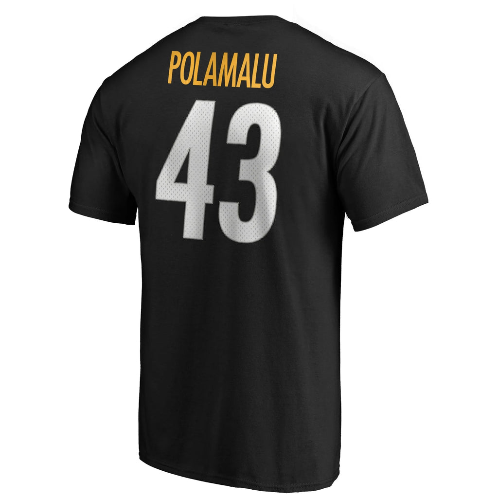 Black Pittsburgh Steelers Retired Player Football D980839
