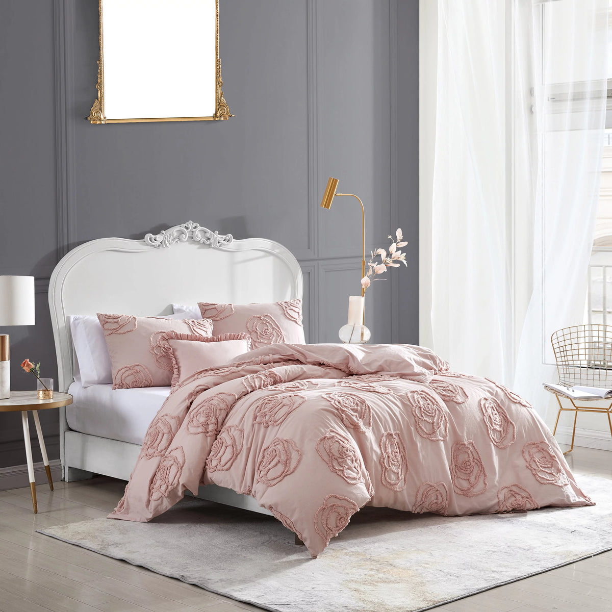 Pink Full/Queen Duvet Cover Set E82884