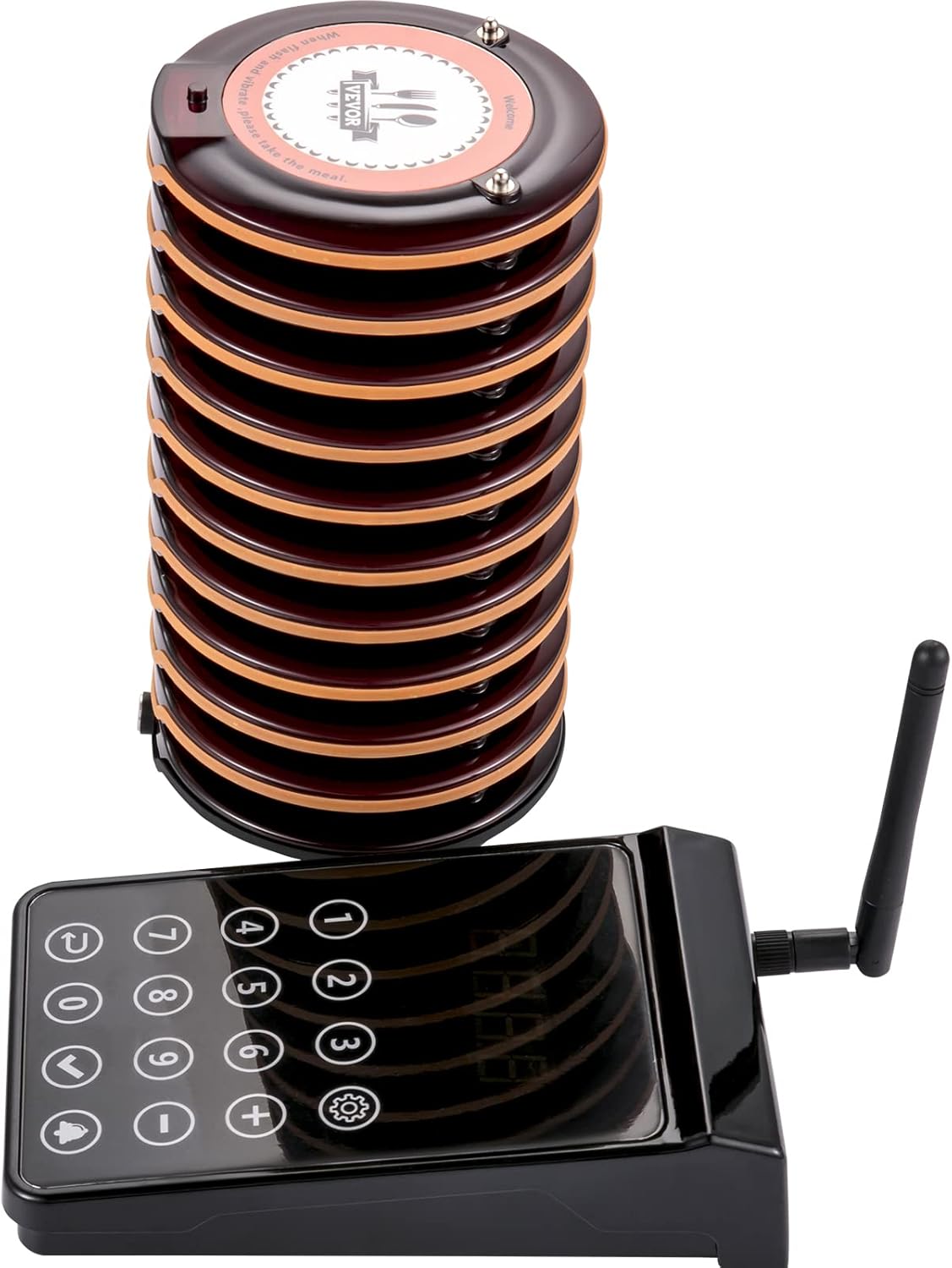 Wireless Paging System with Vibration, Flashing and Buzzer Z44737