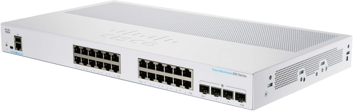 24 Port GE Smart Switch with 4x1G SFP J995