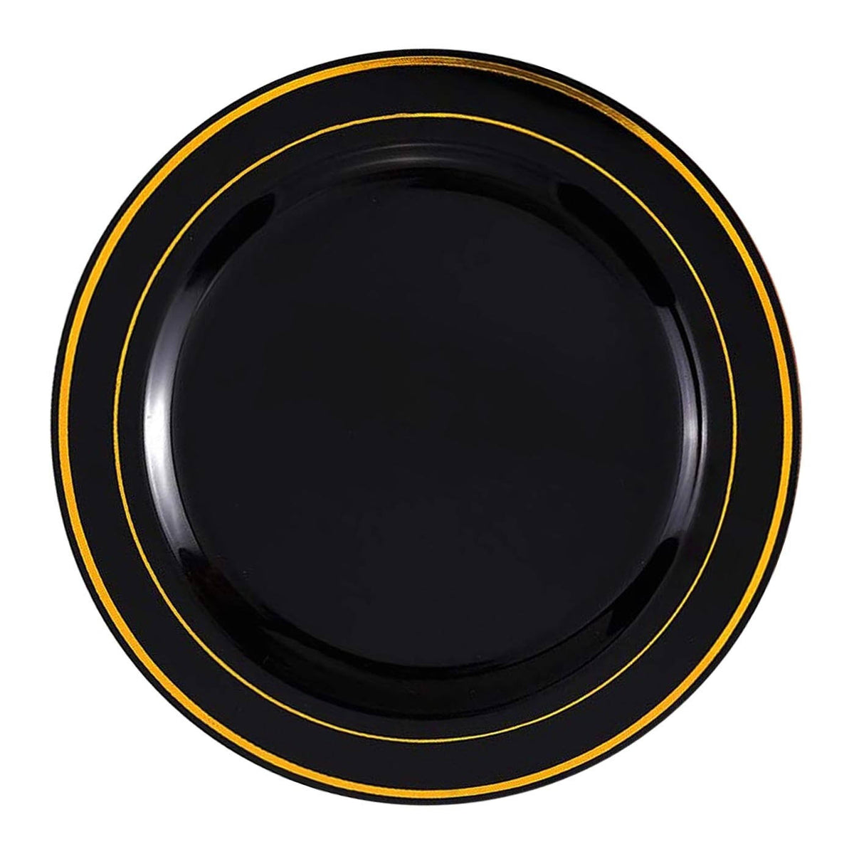 White Plastic Buffet Plates 120ct P68225