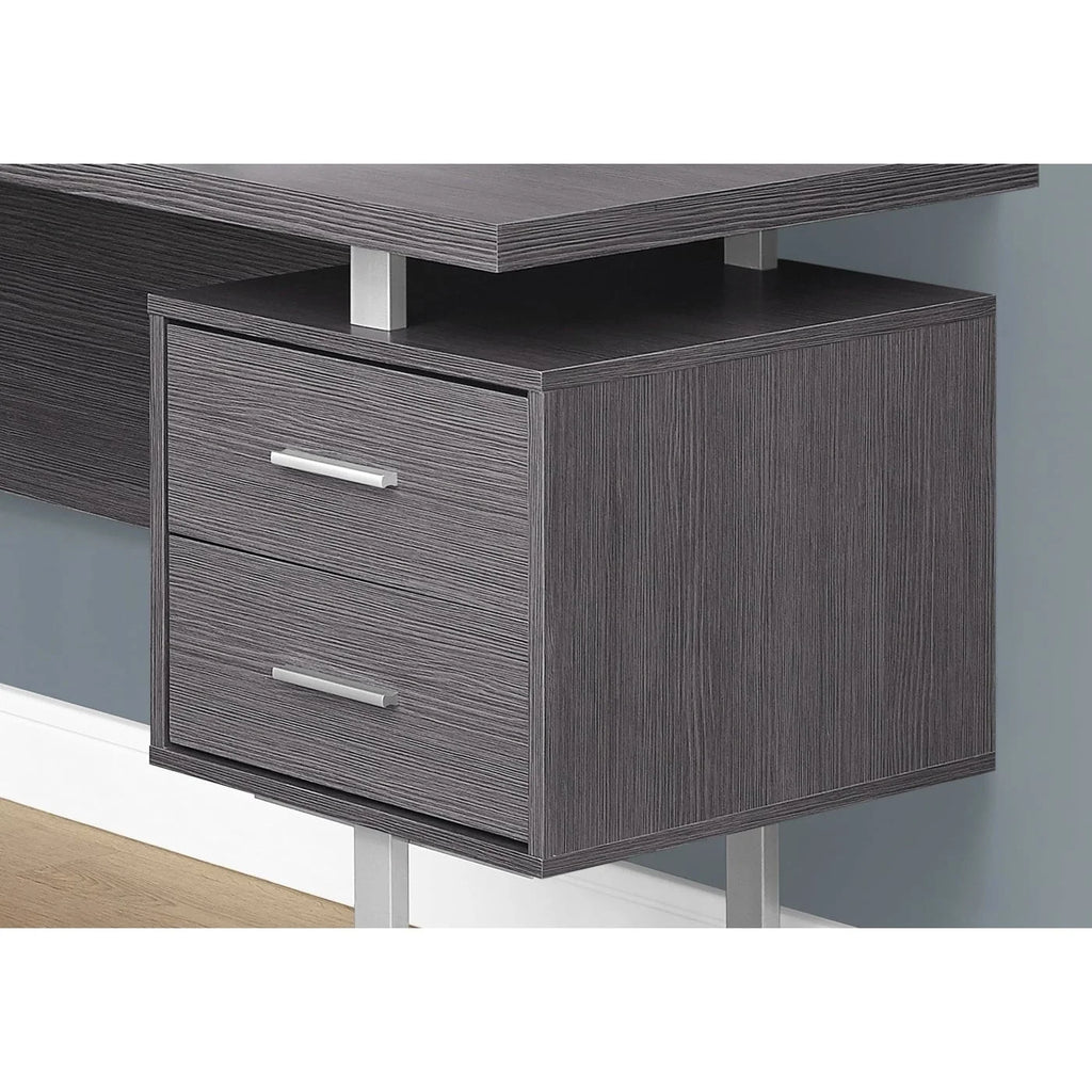 L Shape Computer Desk with Storage Drawers G6522