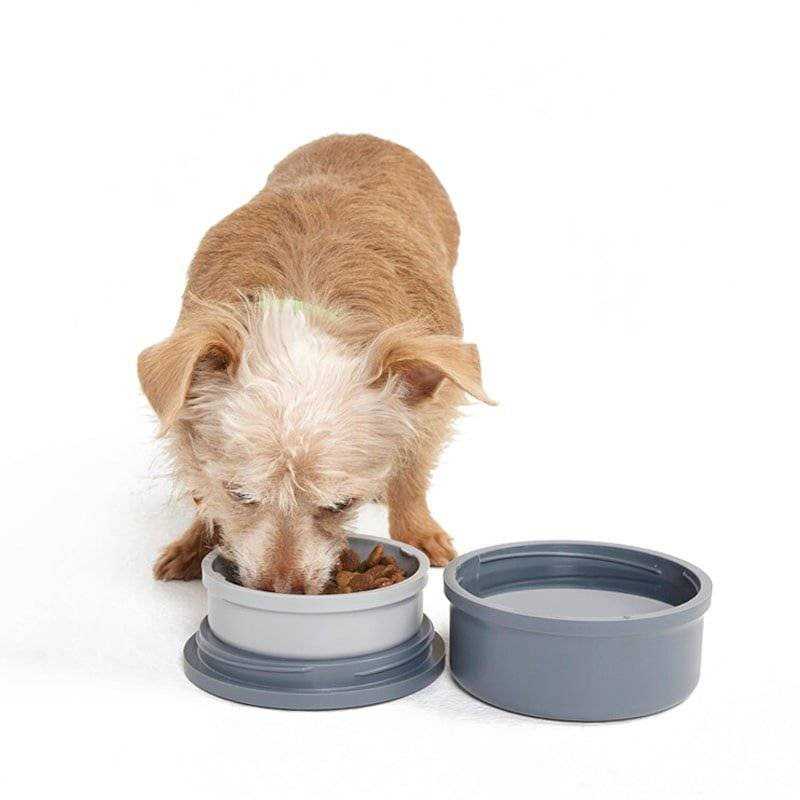 Portable 2pc Dog Bowl Set E311