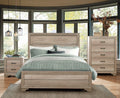 California King 3pc Wooden Bedroom Set E245230