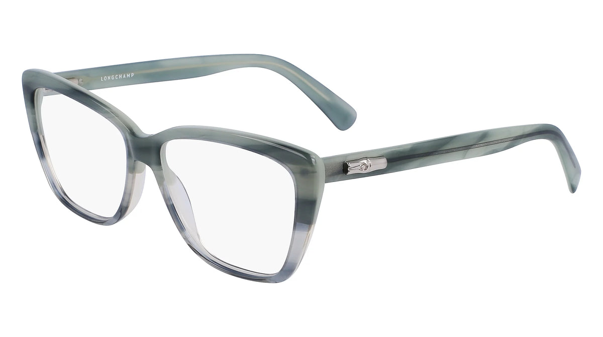 Green Grey Eyeglasses E696