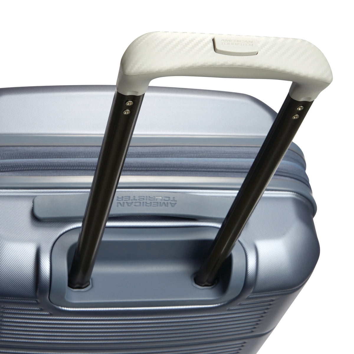 Slate Blue Hardside Medium Checked Spinner Luggage V9742