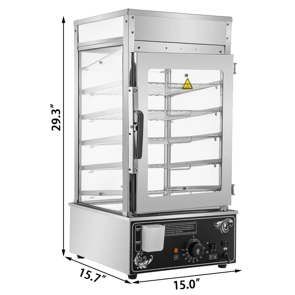 5-Layer Electric Bun Steamer with Racks S857672