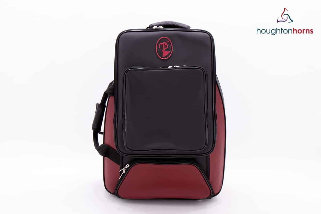 Moss Green Nylon French Horn Case with Extra Pockets X2575