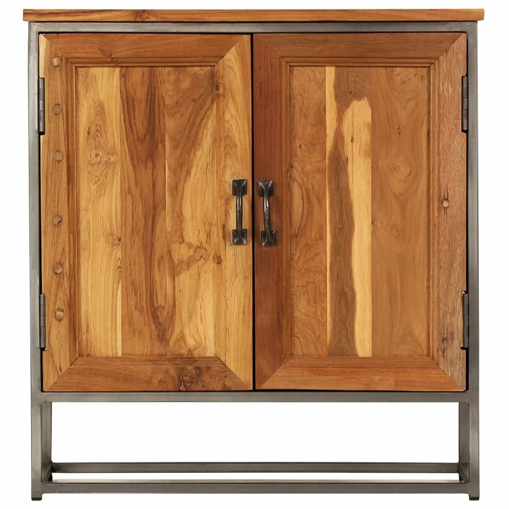 Recycled Teak and Steel Sideboard I1215