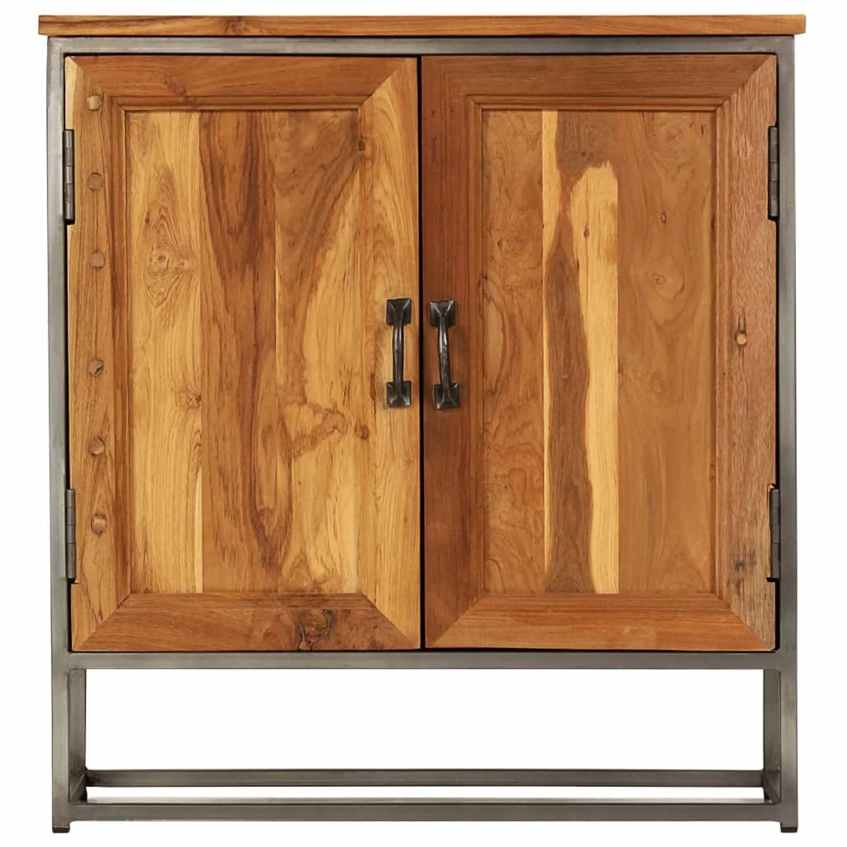 Recycled Teak and Steel Sideboard I1215