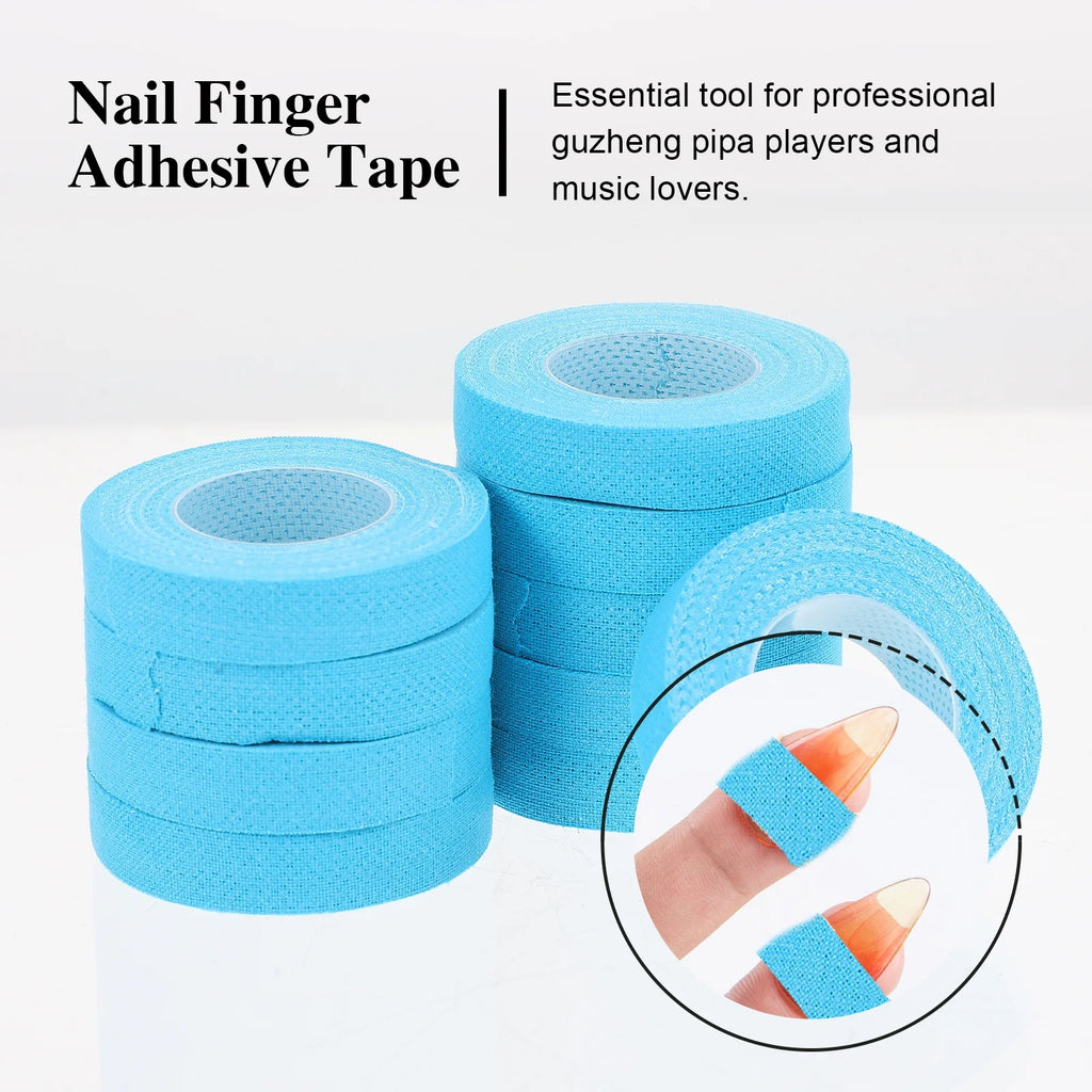 10 Rolls Self-adhesive Guitar Finger Tapes A296