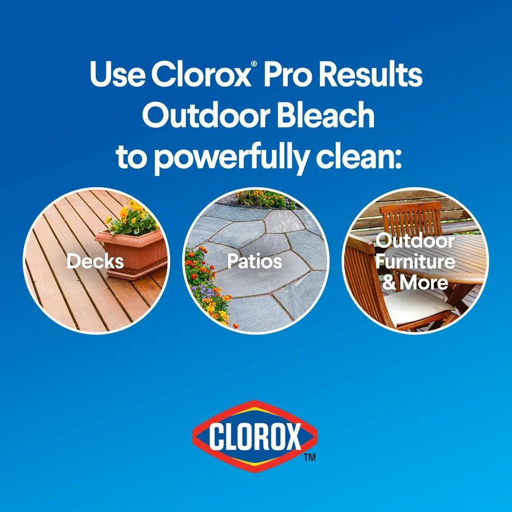 Concentrated Liquid Outdoor Bleach Cleaner 3-Pack Y45895