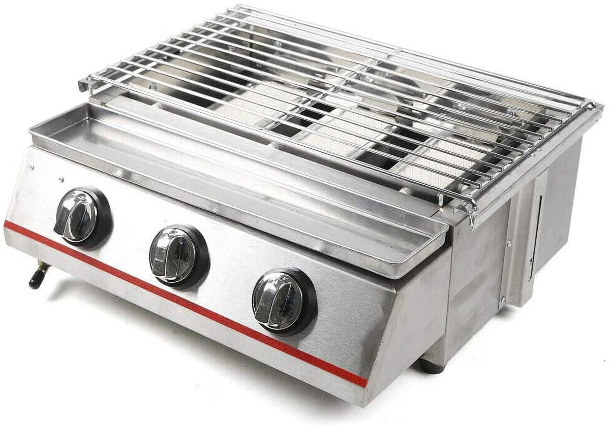 3 Burner Stainless Steel Outdoor Gas Grill E940