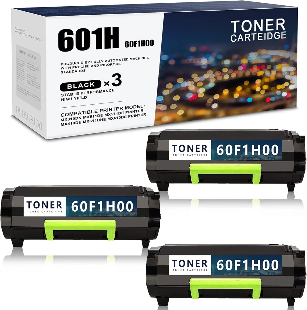 3 Pack Black Compatible Toner Cartridges I3490