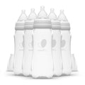 BPA-Free Plastic Baby Bottles - 9oz, Clear, 6ct N79458