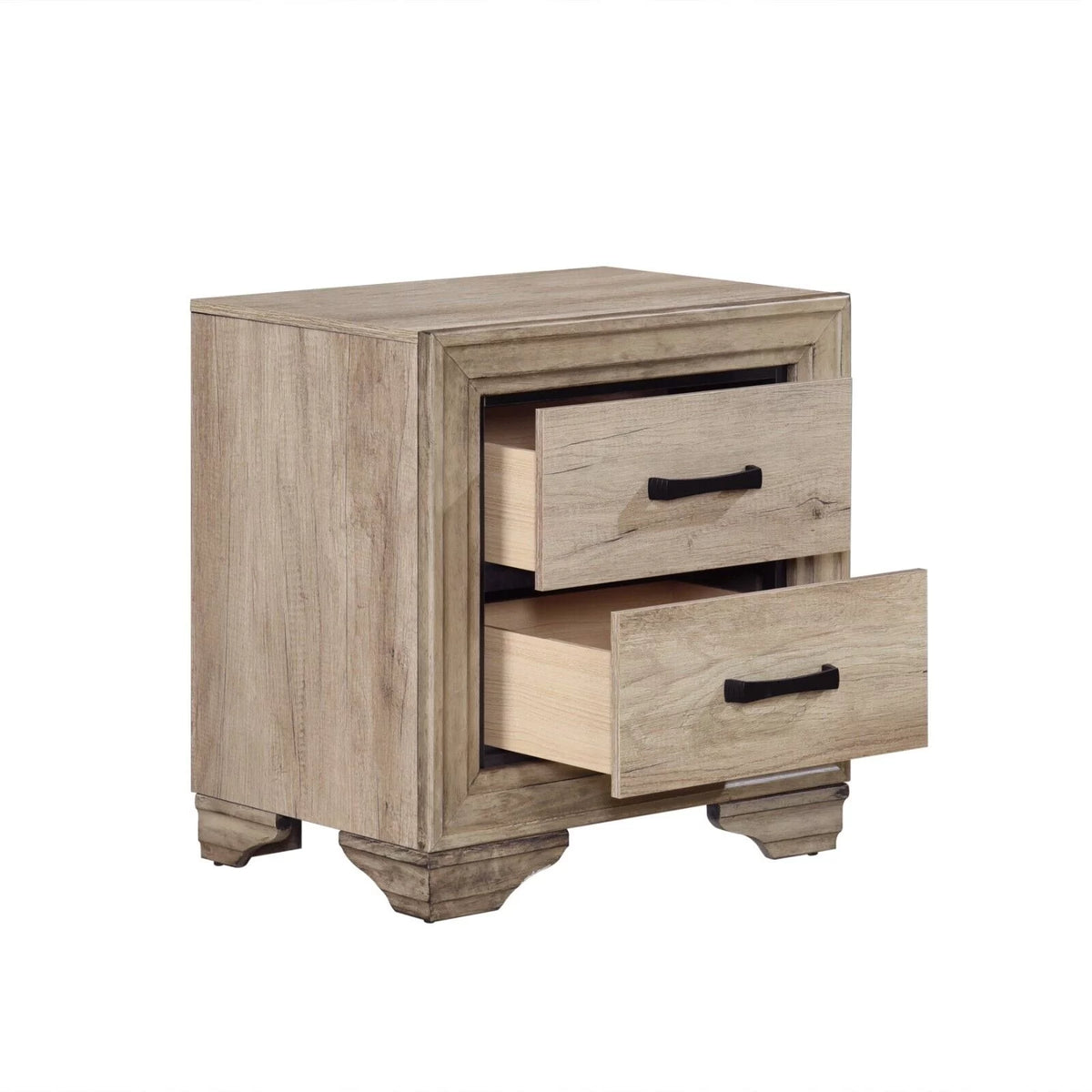 California King 3pc Wooden Bedroom Set E245230