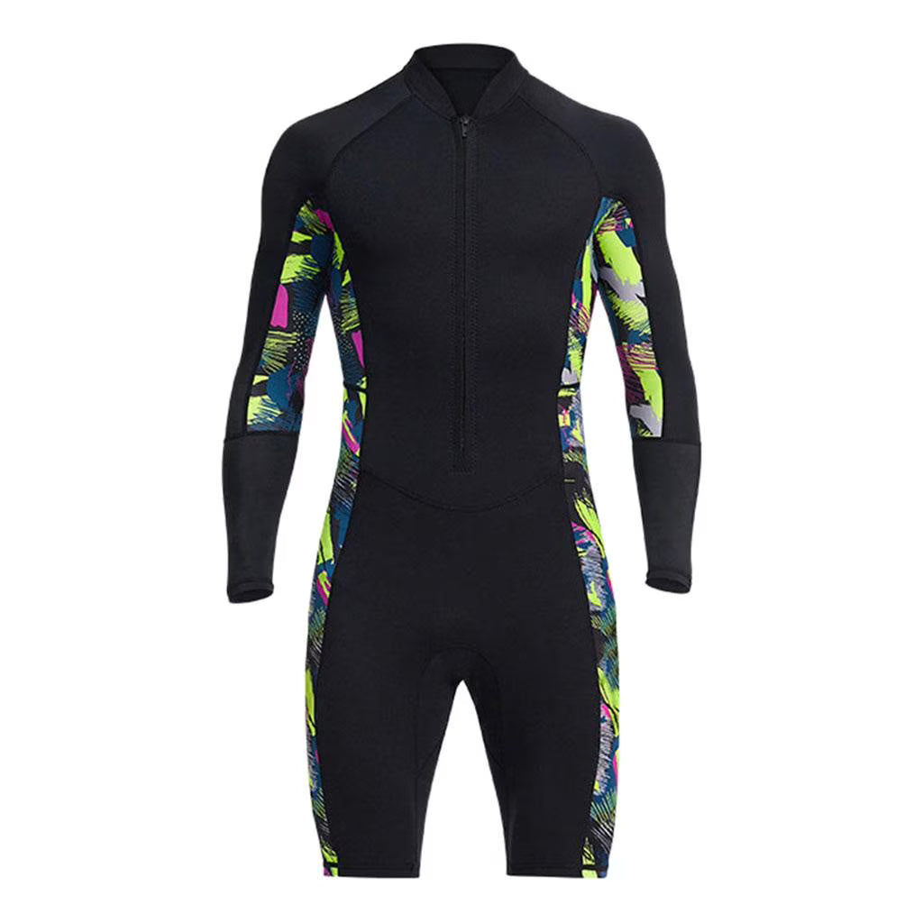 1.5mm Wetsuit Shorty Front Zip Long Sleeve P9992