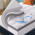 4 Inch Dual Layer Queen Mattress Topper B248975