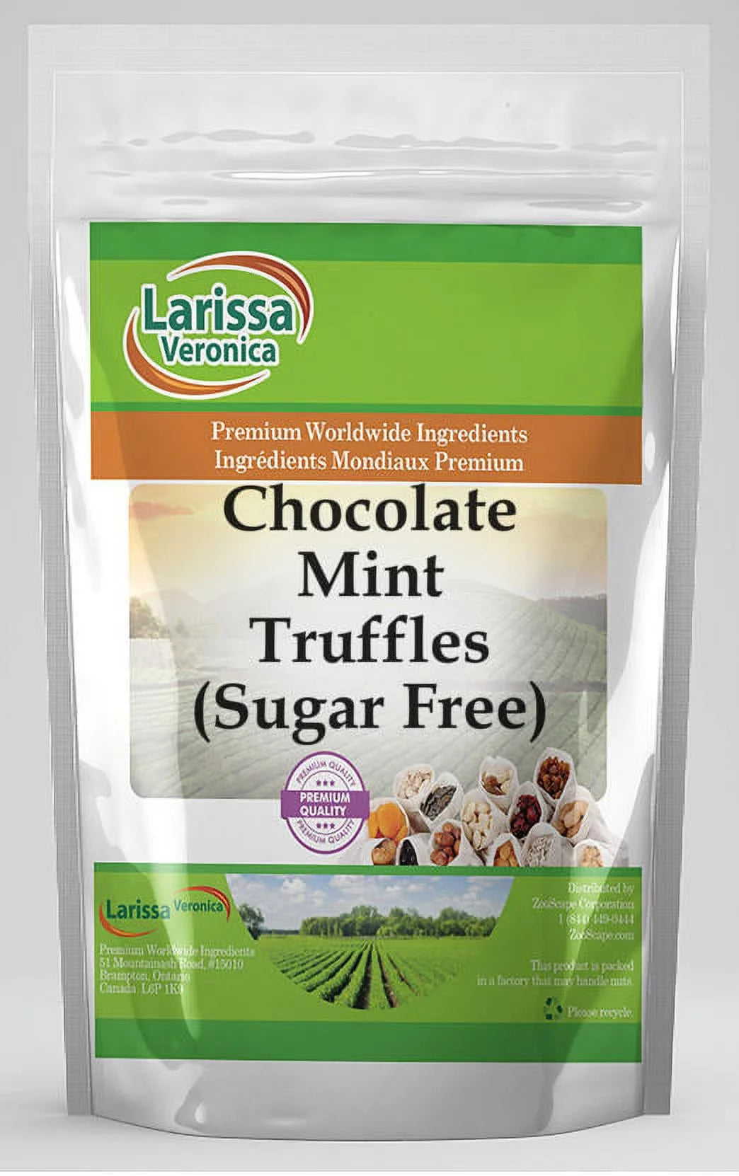 Sugar Free Chocolate Mint Truffles 8 oz Q43394
