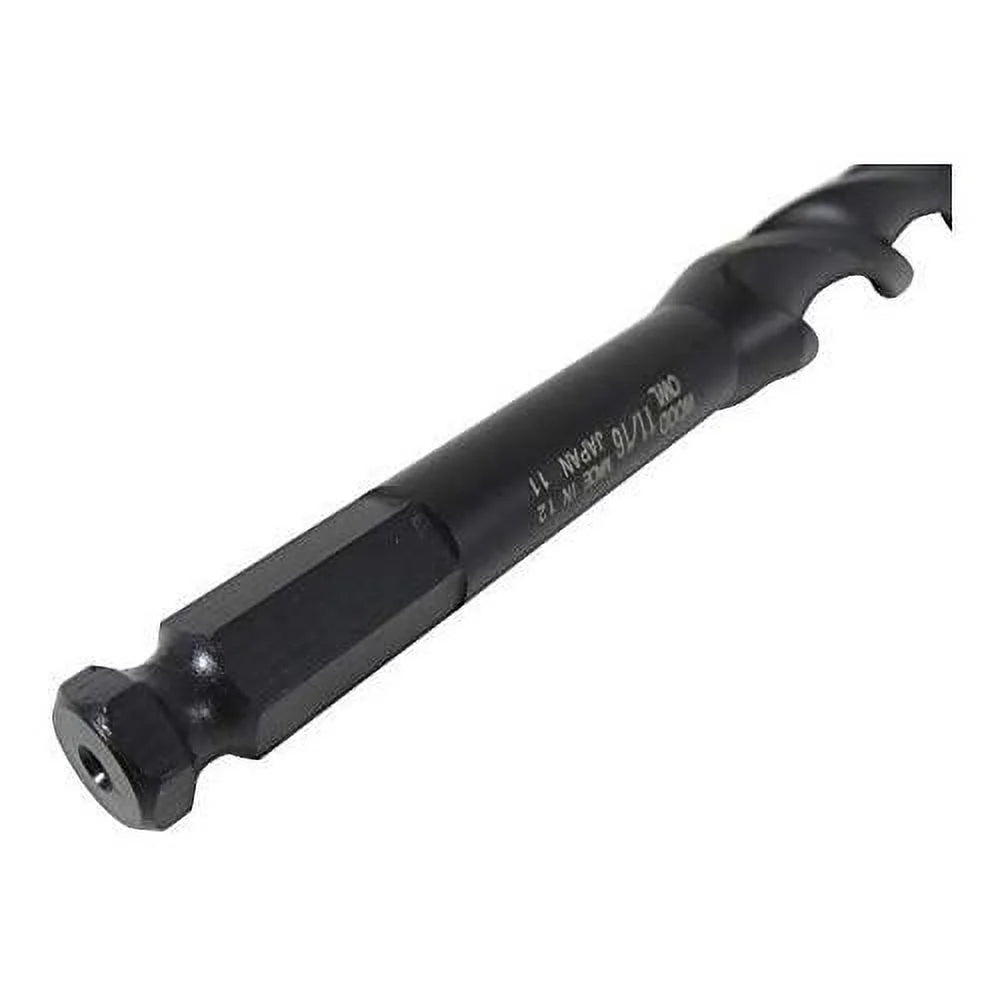 1-1/8" x 12" PTFE Coated Utility Auger Bit S4103