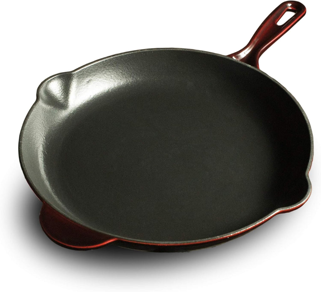 12.5 Inch Enameled Cast Iron Skillet X46062