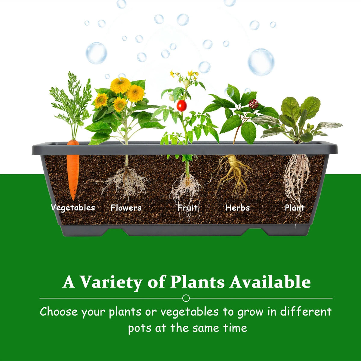 4 ft 5-Tier Vertical Raised Garden Bed Planter Box E1477