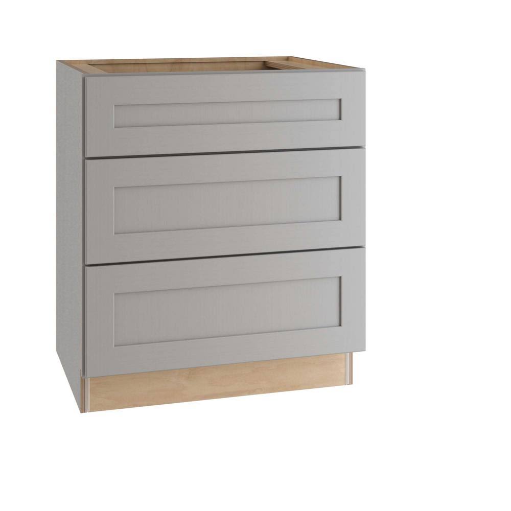 Plywood Shaker 3 Drawer Base Kitchen Cabinet U97271