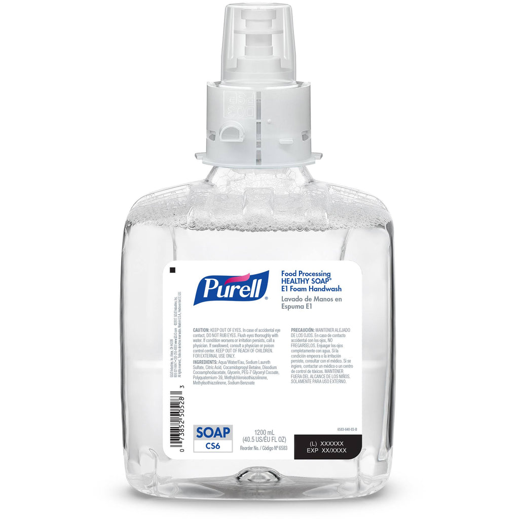 Fragrance Free Foam Handwash Refill, 1200 mL, 2/Carton G275