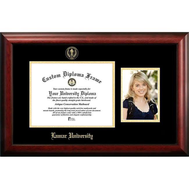 Gold Embossed Diploma Frame with 5 X7 Portrait Q190815