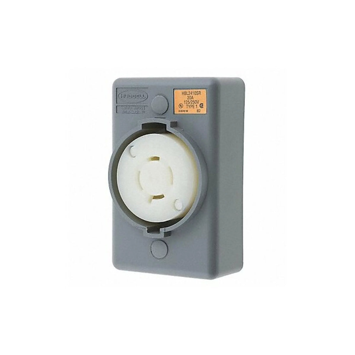 20 A Gray Receptacle D660