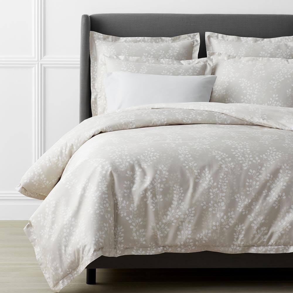 Oversized King Cotton Sateen Duvet Cover E397951